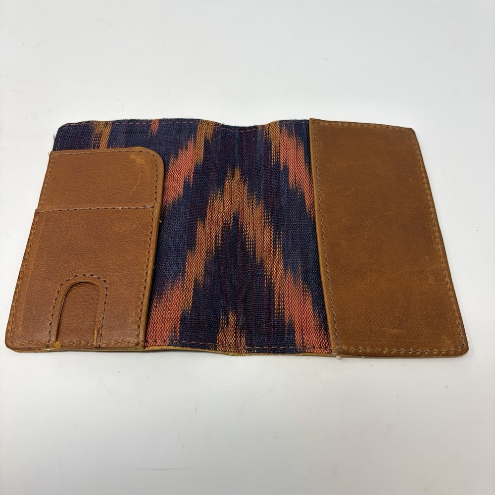 Nena Co Passport Case Leather Travel Wallet Womanhood Icon Artisan - Picture 3 of 7